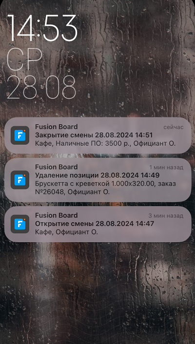 push fusion board