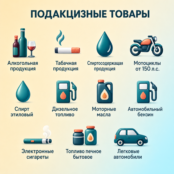 Подакцизные товары в общепите: что это, перечень 2026 и правила продажи 1 подакцизные товары список 2026